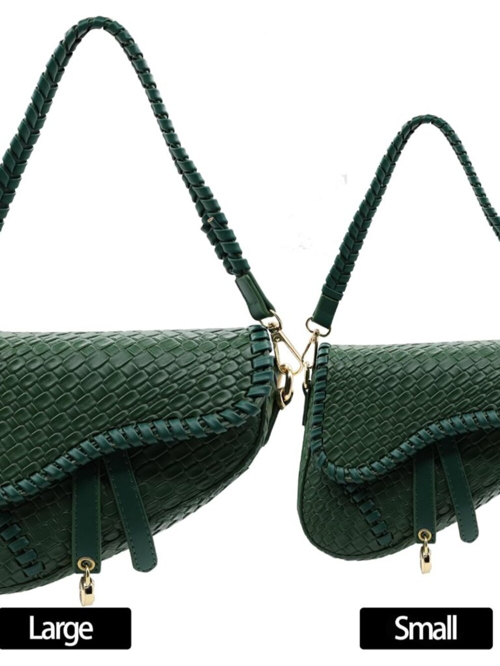fashion women saddle shoulder bag clutch purse small crossbody satchel handbag w - Picture 3 of 6